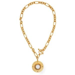 Brinker + Eliza Gold Saturn Necklace